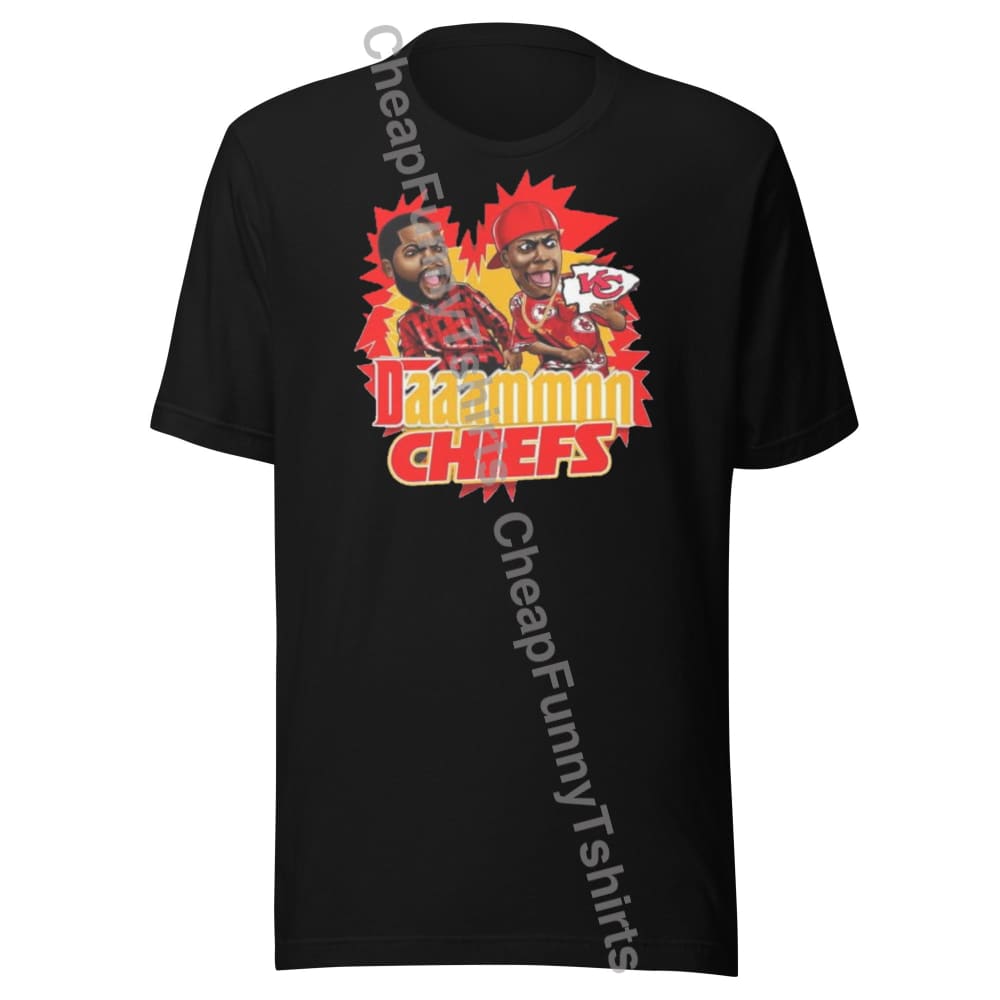 Daaamm Chiefs Unisex t-shirt Black / XS T-Shirt