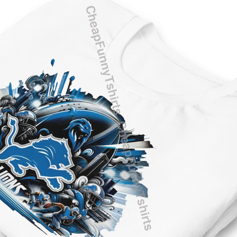 Detroit Lions Football Unisex Classic Tee T-Shirt
