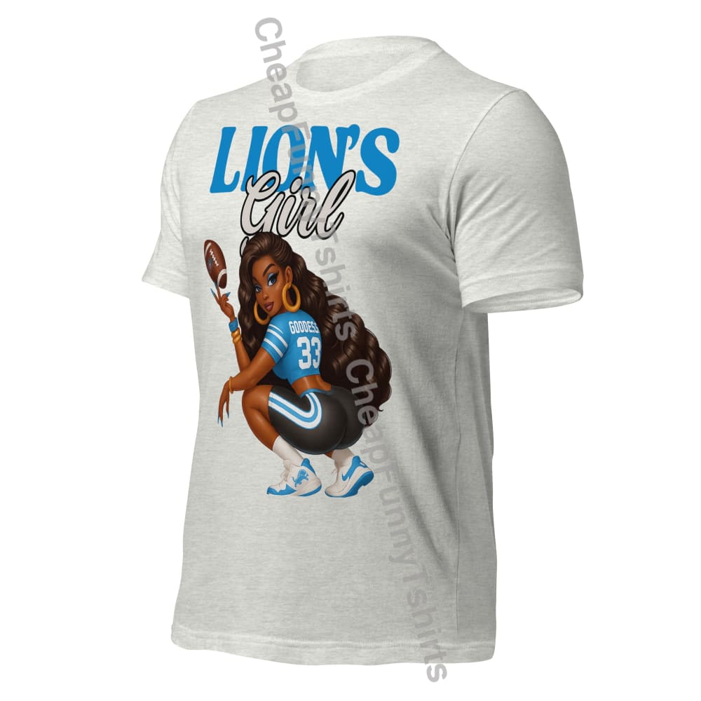 Lions Girl AI Unisex t-shirt T-Shirt
