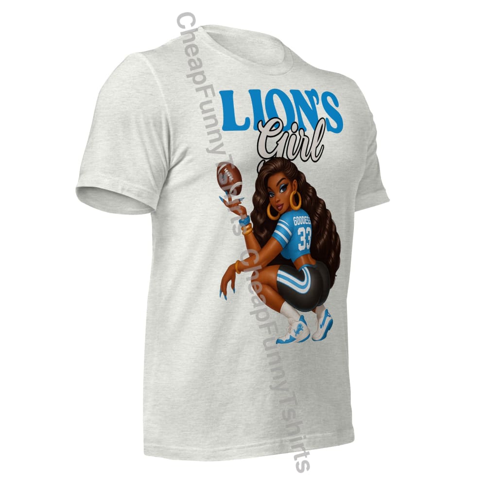 Lions Girl AI Unisex t-shirt T-Shirt