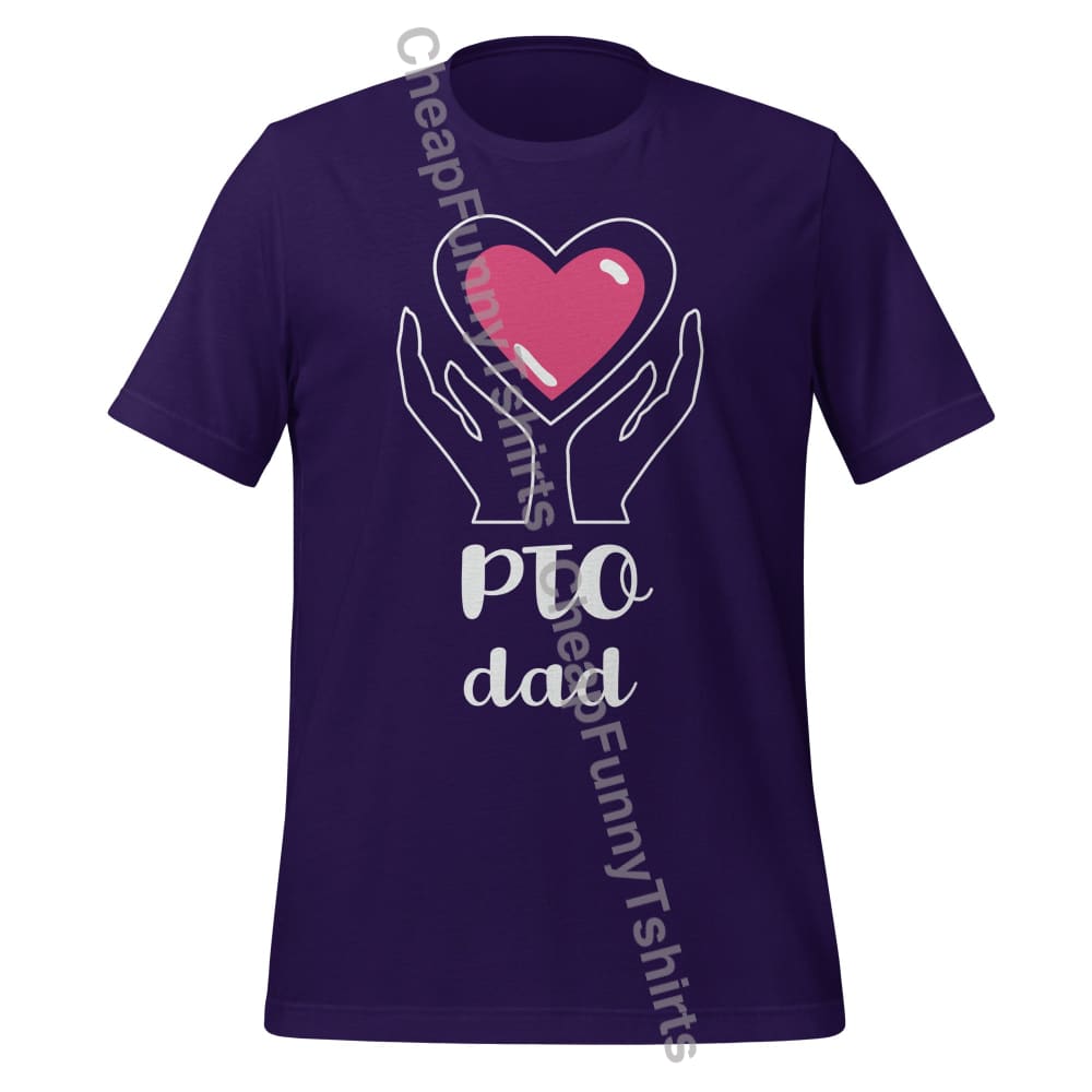 PTO Dad Unisex t-shirt Team Purple / XS T-Shirt