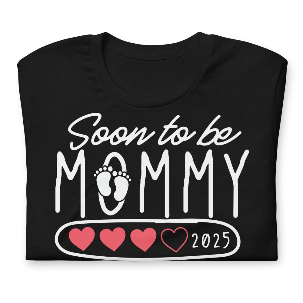 Soon To Be Mommy Loading 2025 Unisex T-Shirt T-Shirt