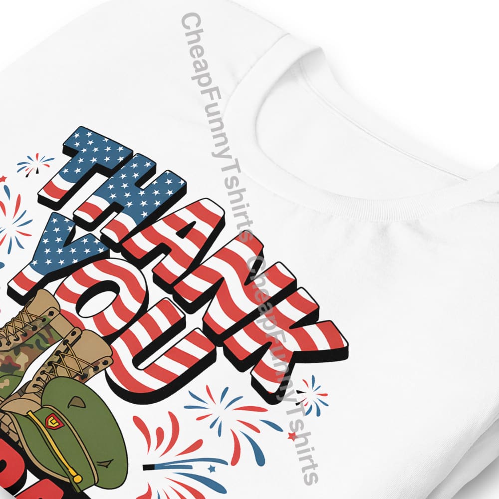 Thank You Veteran Unisex t-shirt T-Shirt
