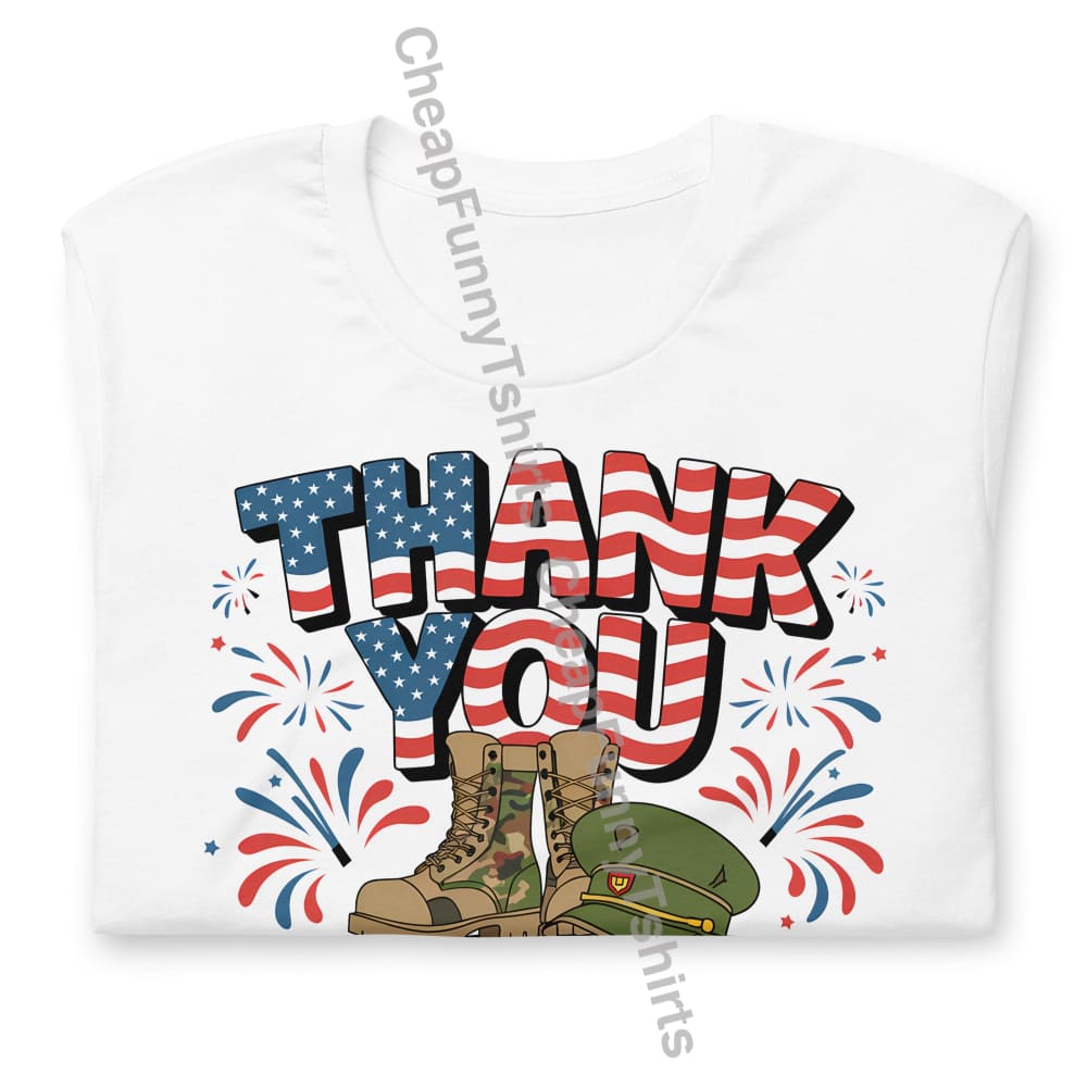 Thank You Veteran Unisex t-shirt T-Shirt