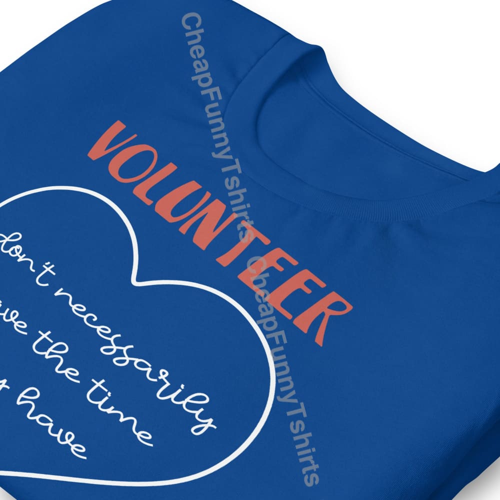 Volunteer Heart Unisex t-shirt T-Shirt