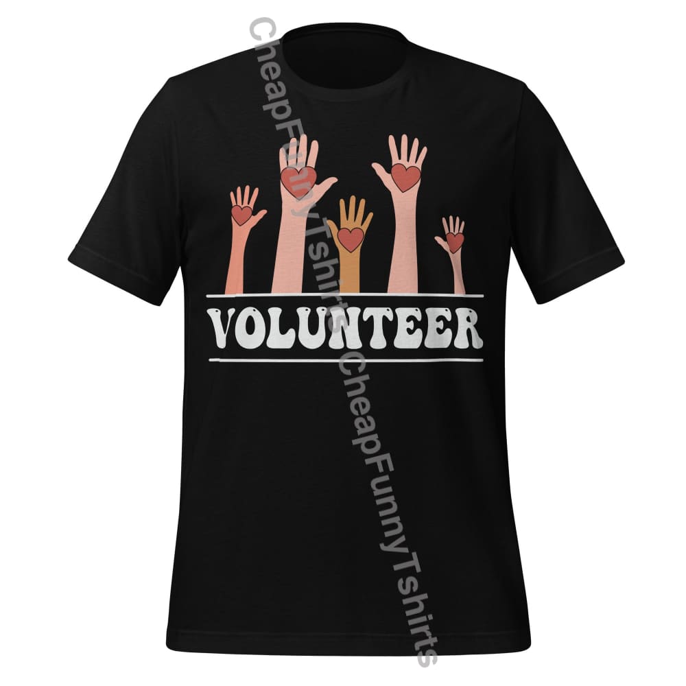 Volunteer Unisex t-shirt Black / XS T-Shirt