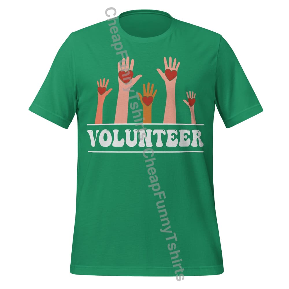 Volunteer Unisex t-shirt Kelly / XS T-Shirt