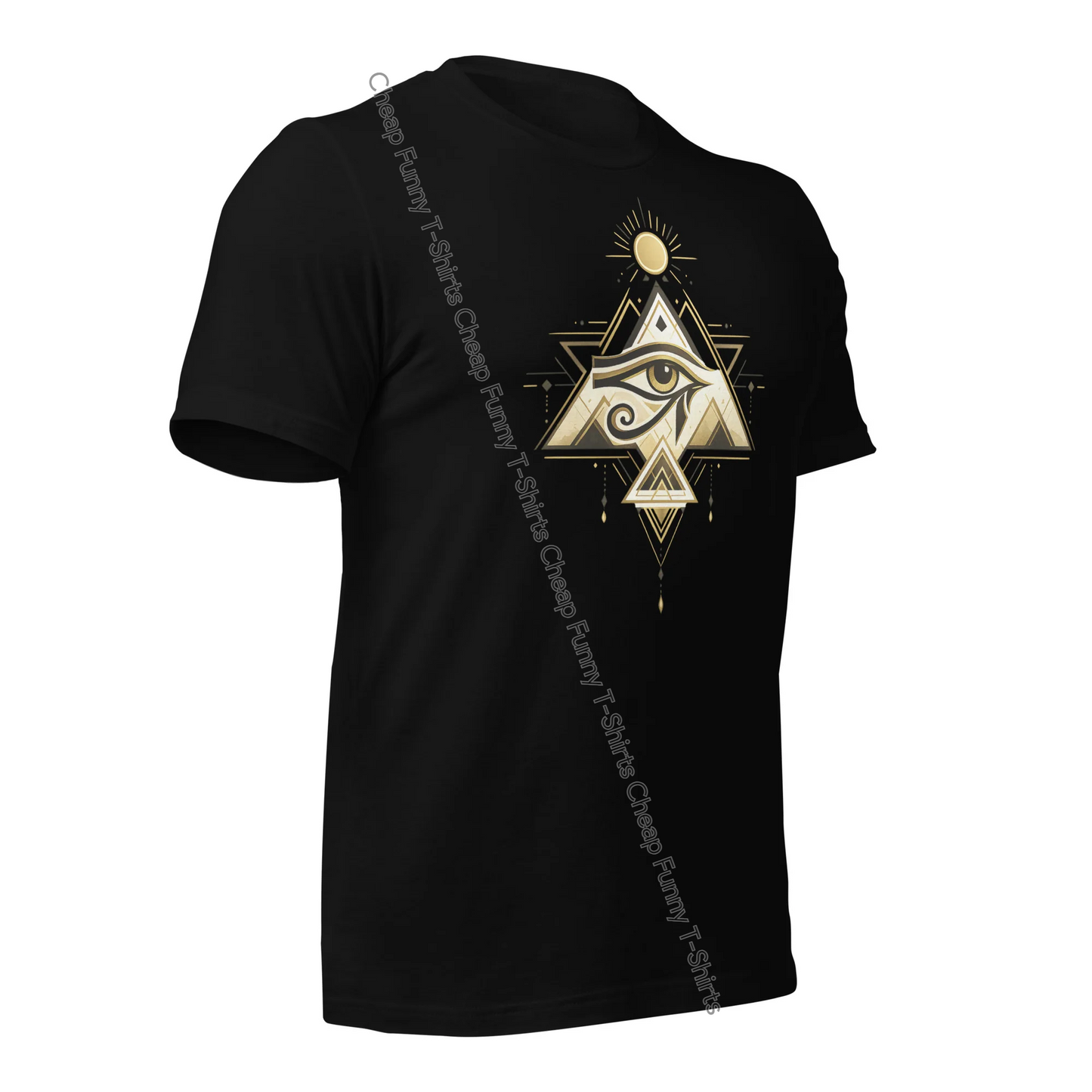 Watermarked - Modern Egyptian Inspired Geometry Unisex t-shirt