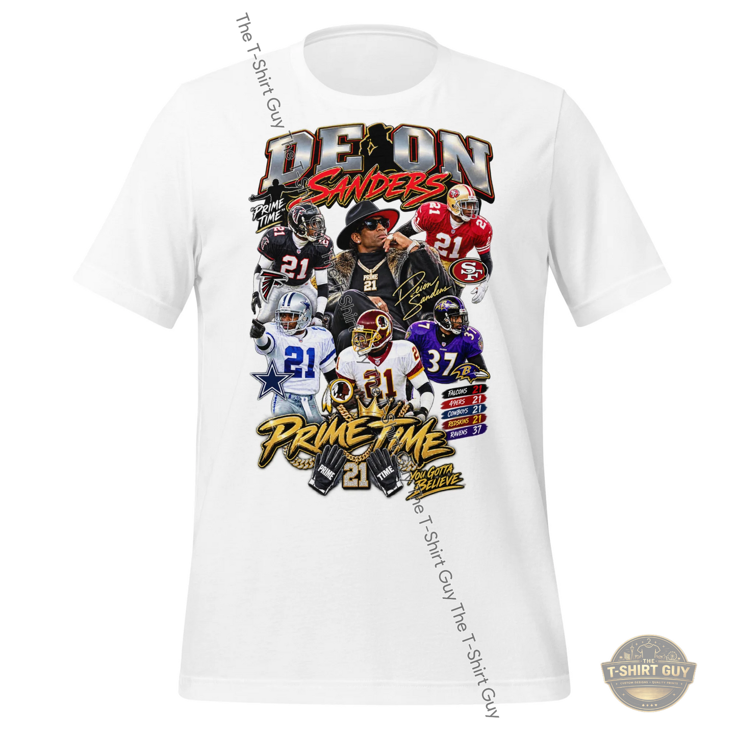 Watermarked - Deion Sanders Prime Time Unisex t-shirt