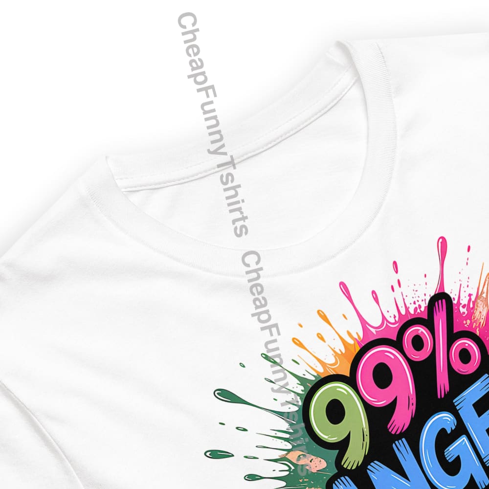 99% Angel 1% Don’t Test Me Unisex t-shirt T-Shirt