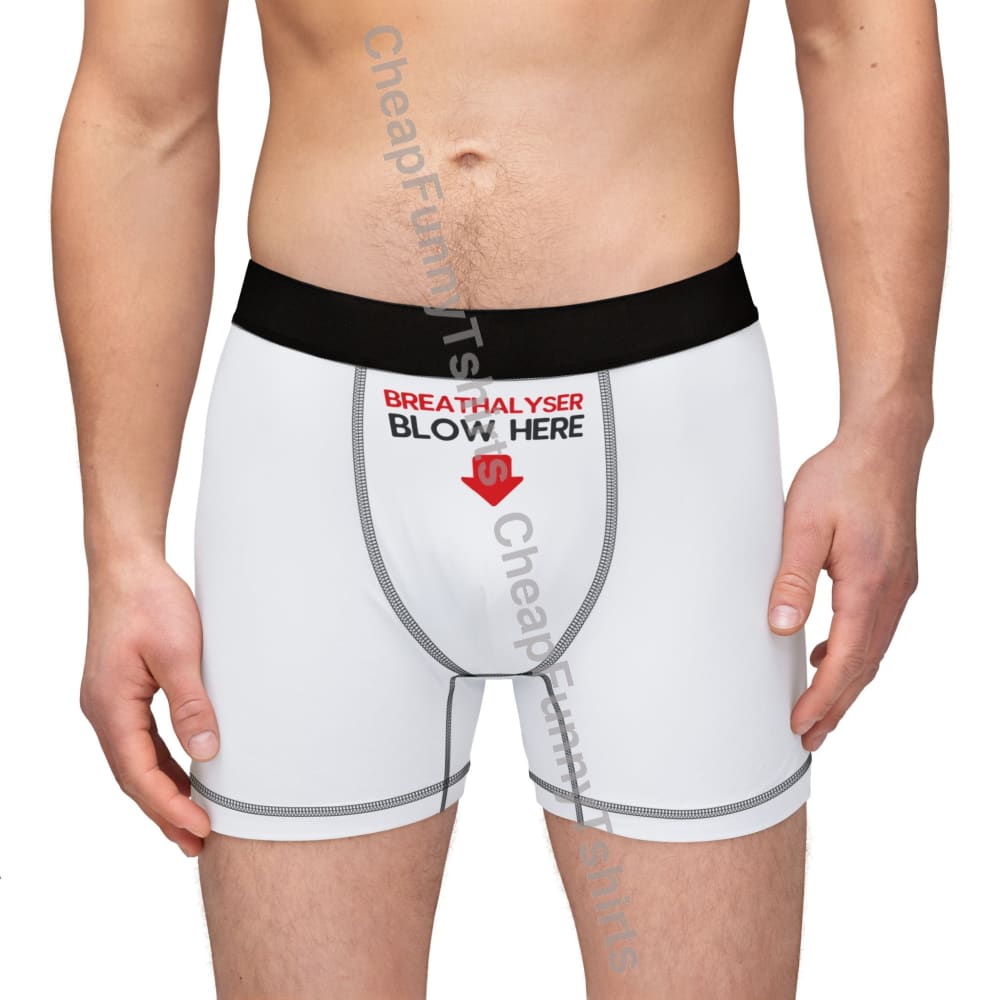 Breathalyzer Men’s Boxers All Over Prints