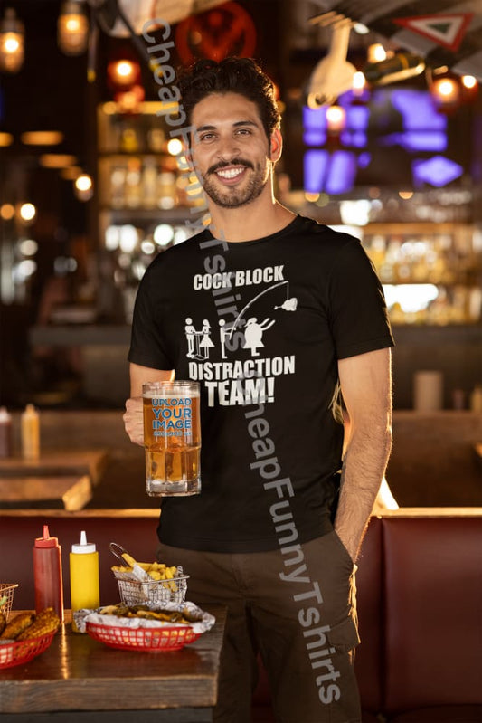 Cockblock Distraction Team Unisex T-Shirt T-Shirt