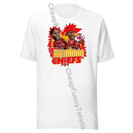 Daaamm Chiefs Unisex t-shirt White / XS T-Shirt