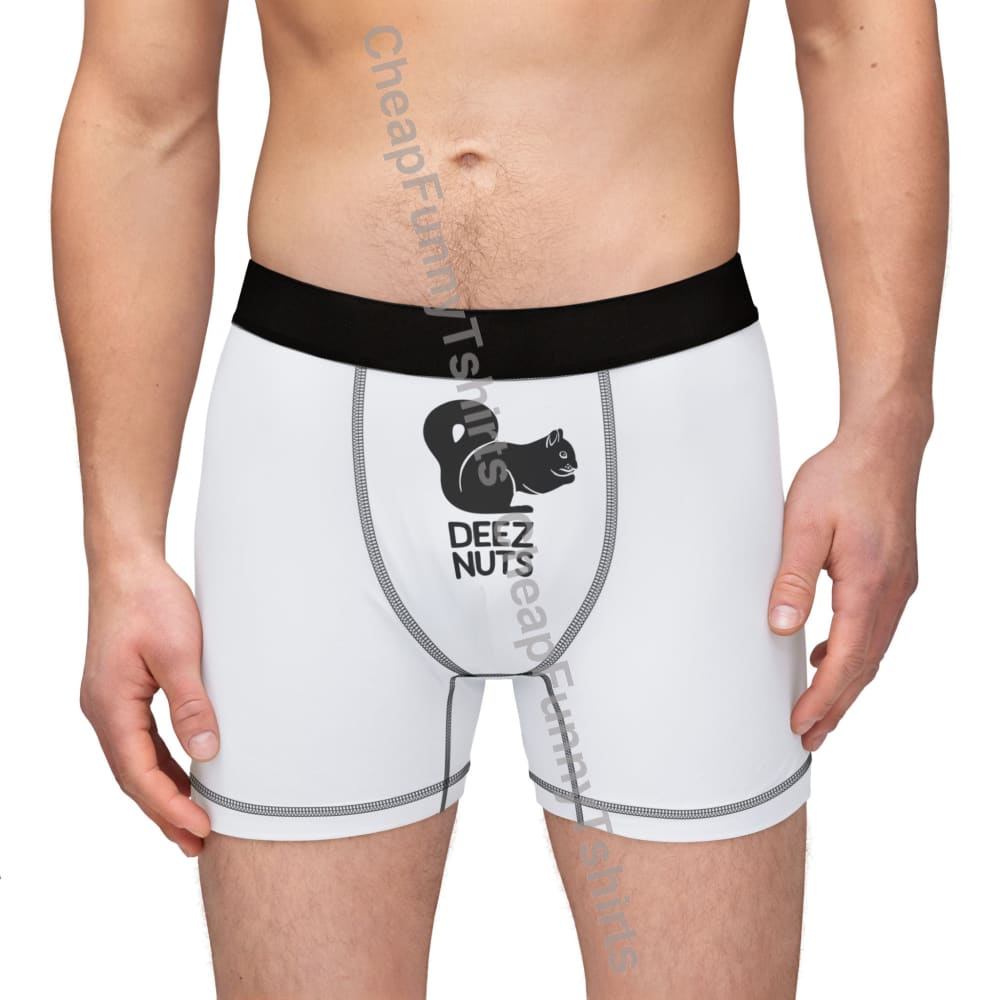 Deez Nuts Squirrel Men’s Boxers All Over Prints