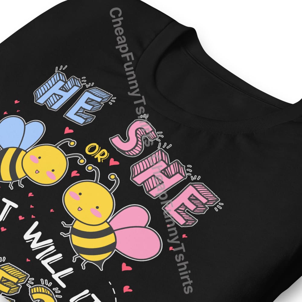 He Or She What Will It Bee? Unisex T-Shirt T-Shirt