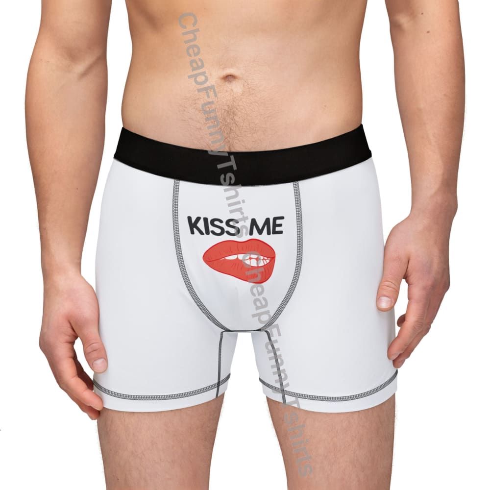 Kiss Me Men’s Boxers All Over Prints