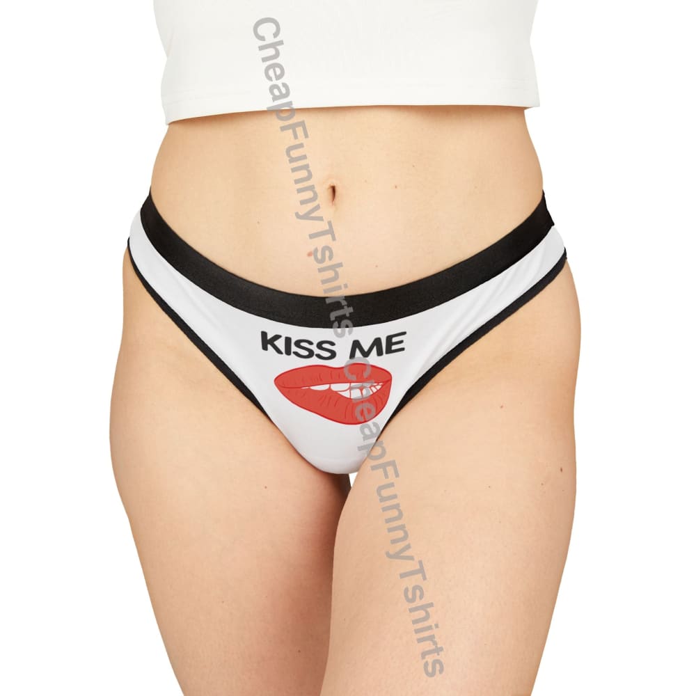 Kiss Me Women’s Thongs All Over Prints