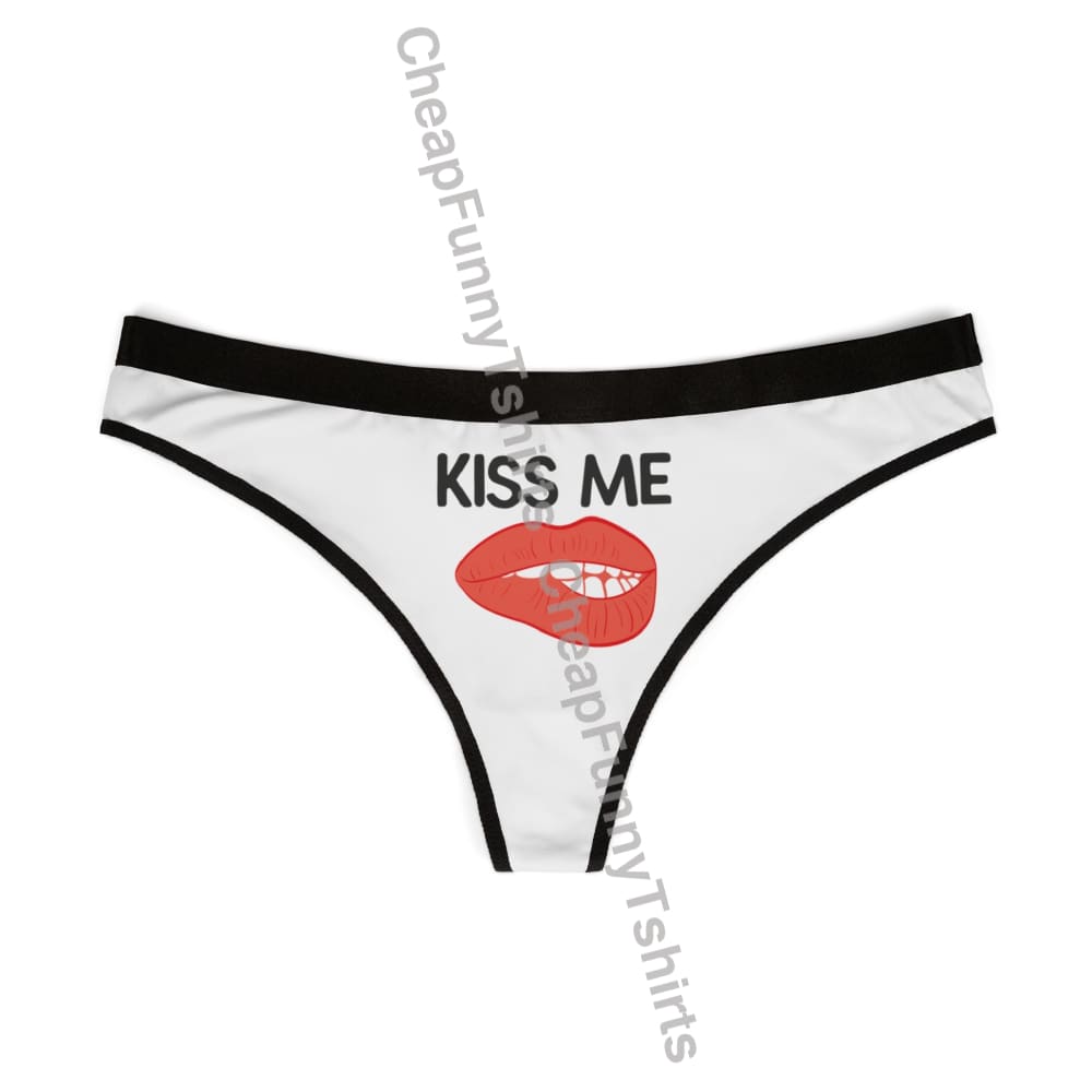 Kiss Me Women’s Thongs XS All Over Prints