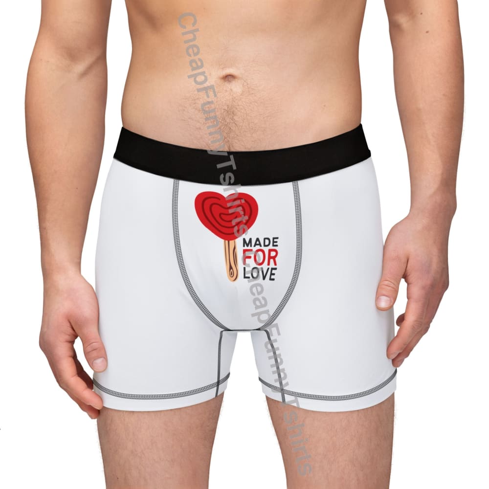 Made for Love Men’s Boxers All Over Prints