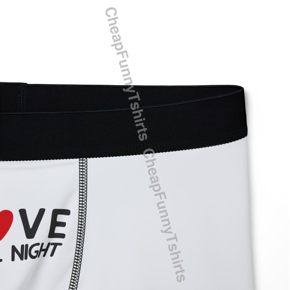 Men’s Love All Night Boxers All Over Prints