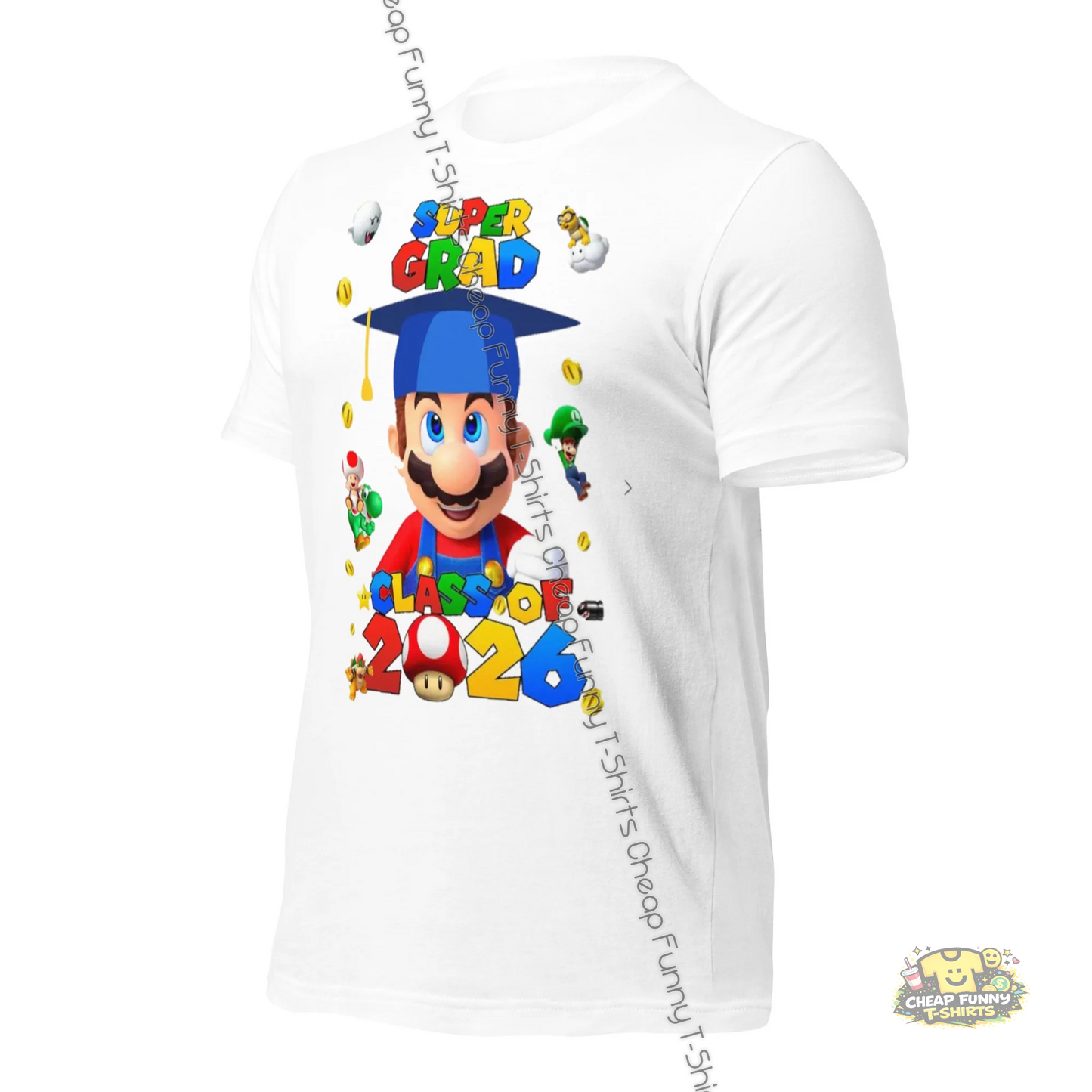 Watermarked - Supergrad Class of 2026 Unisex t-shirt