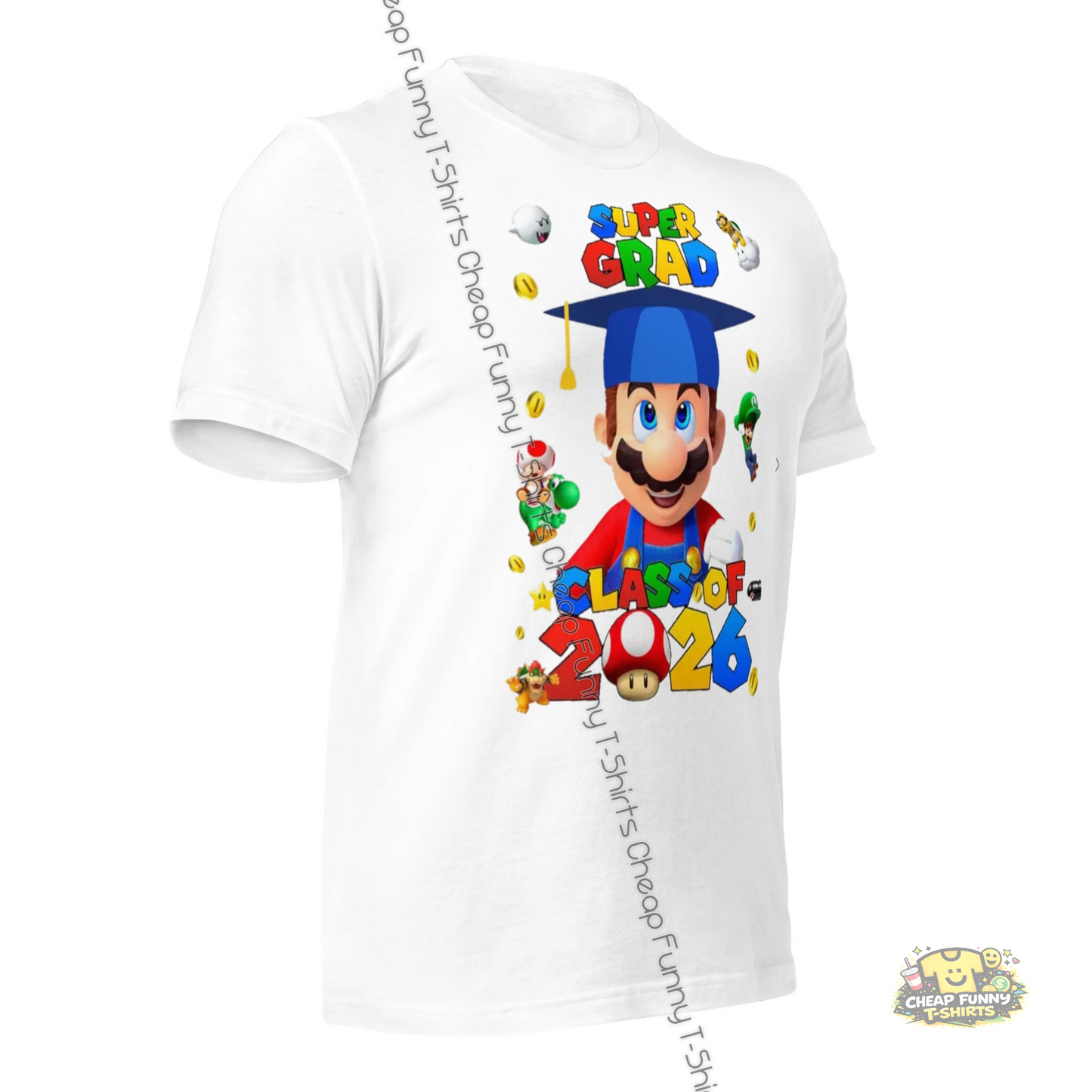 Watermarked - Supergrad Class of 2026 Unisex t-shirt