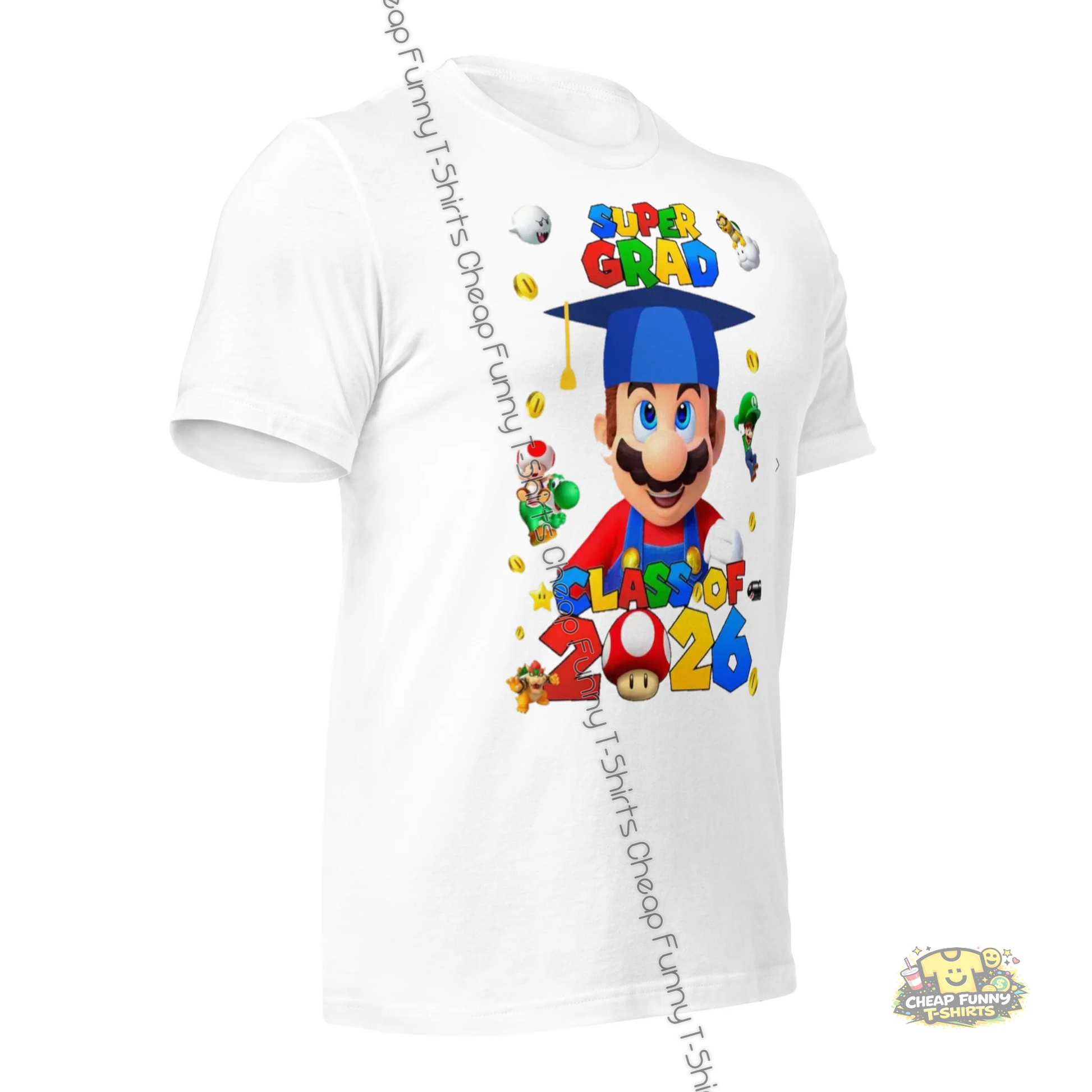 Watermarked - Supergrad Class of 2026 Unisex t-shirt