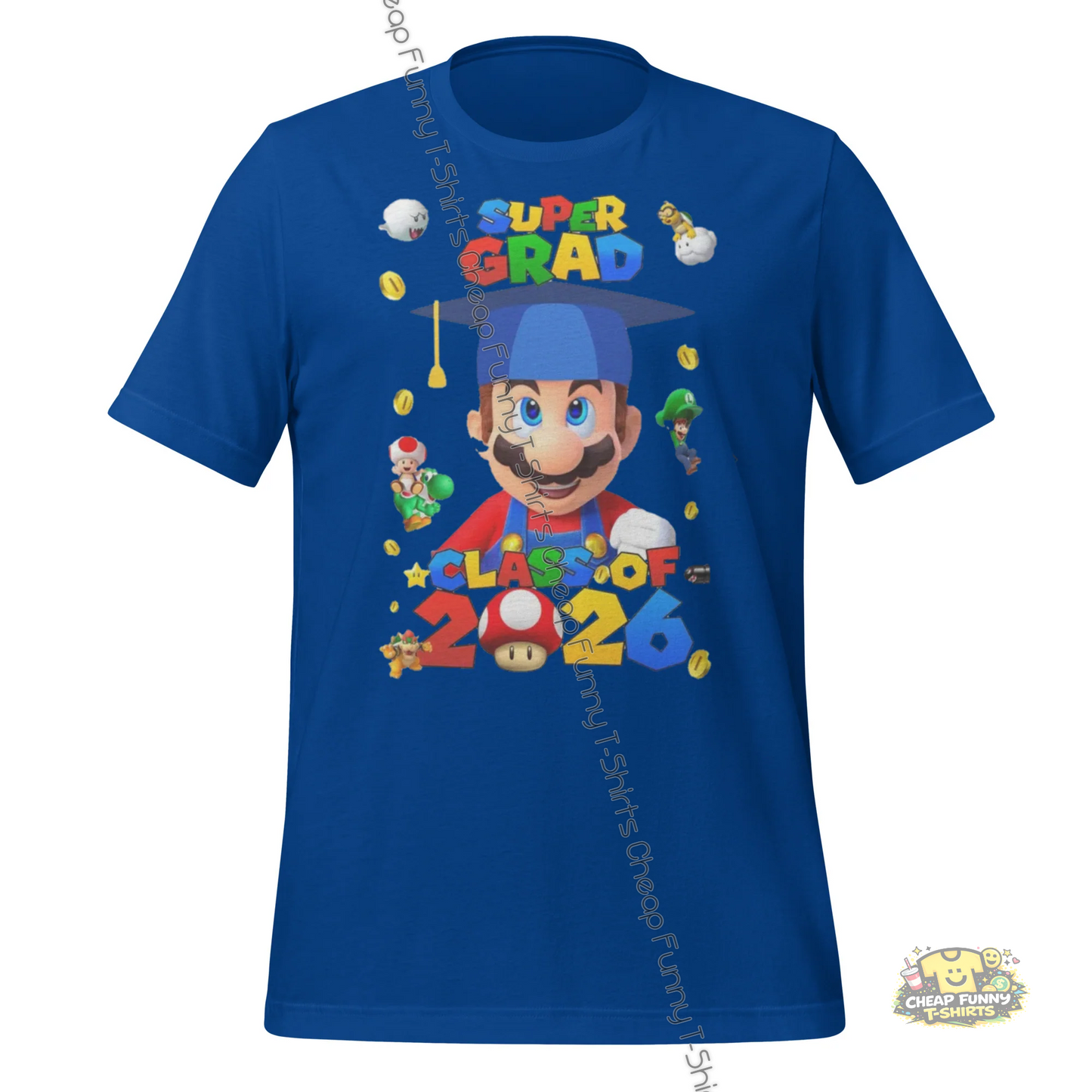 Watermarked - Supergrad Class of 2026 Unisex t-shirt