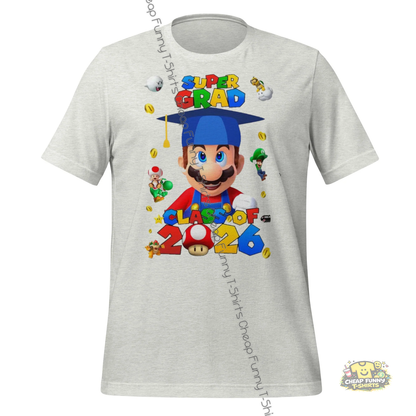 Watermarked - Supergrad Class of 2026 Unisex t-shirt