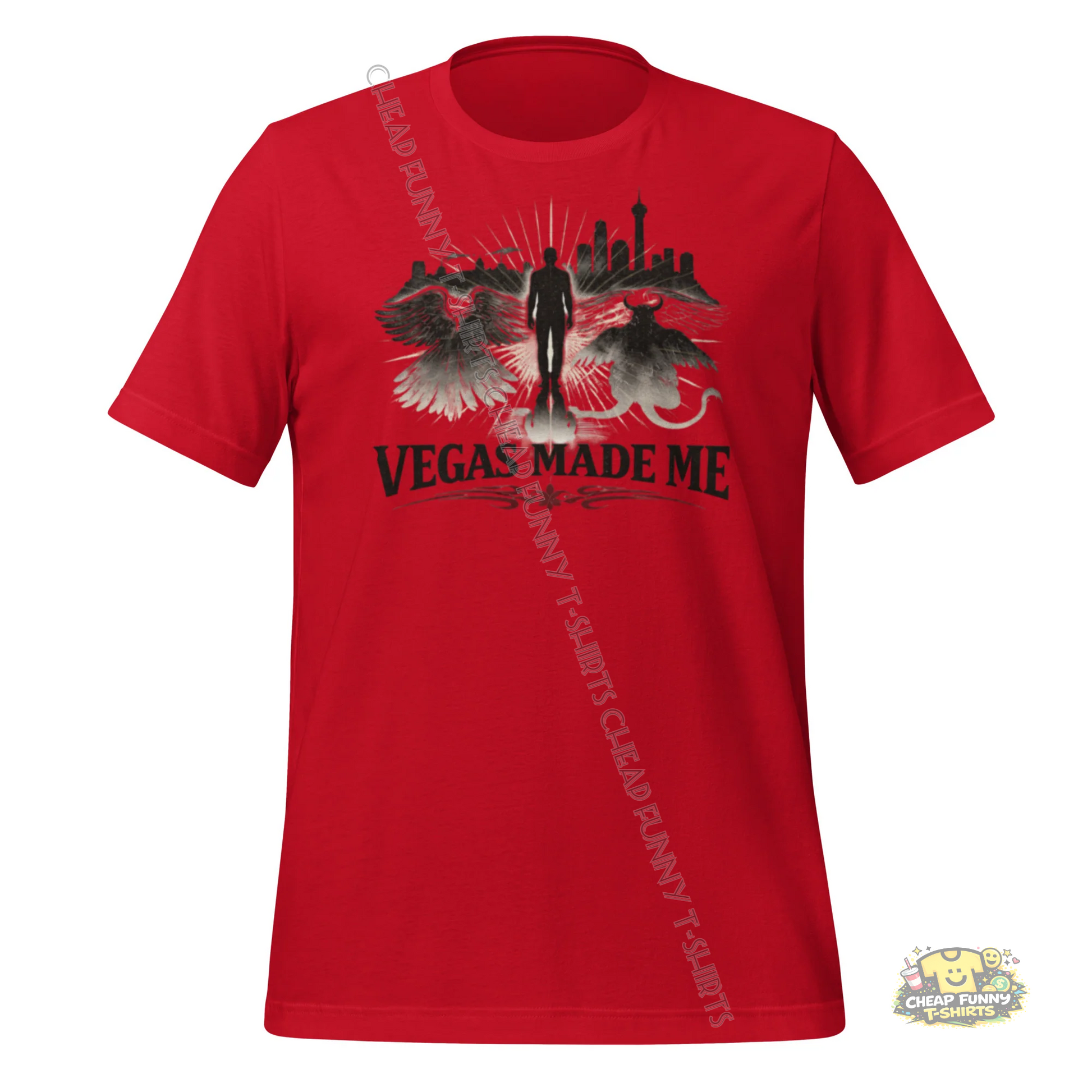 Watermarked - Vegas Made Me Unisex t-shirt