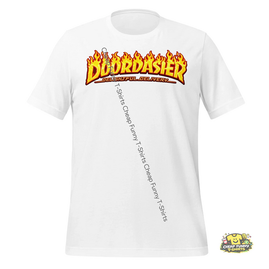 Watermarked - Fiery Doordasher Unisex t-shirt