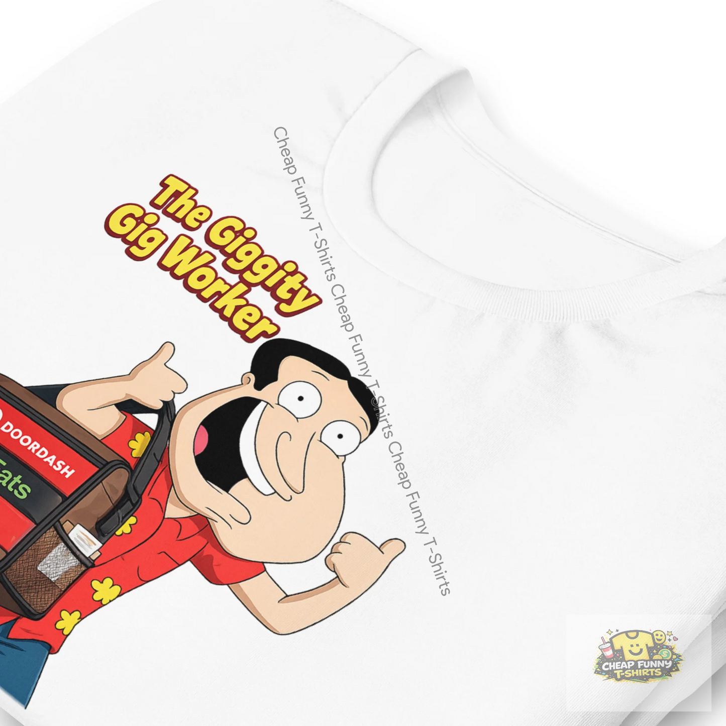 Watermarked - The Giggity Gig Worker Unisex t-shirt