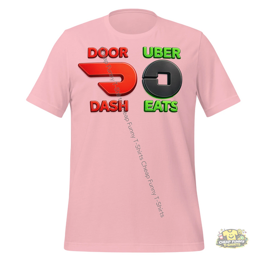 Watermarked - Doordash Uber Eats Unisex t-shirt