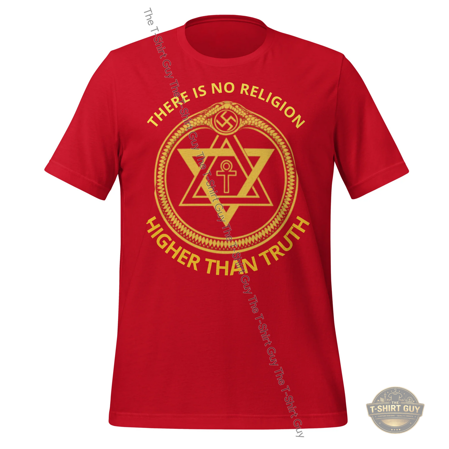 Watermarked - There Is No Religion Higher Than Truth Unisex t-shirt