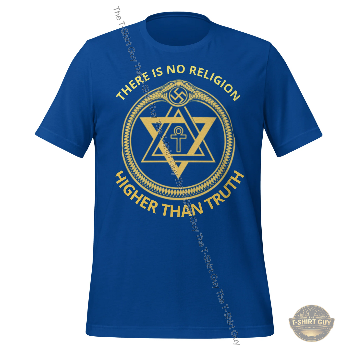 Watermarked - There Is No Religion Higher Than Truth Unisex t-shirt