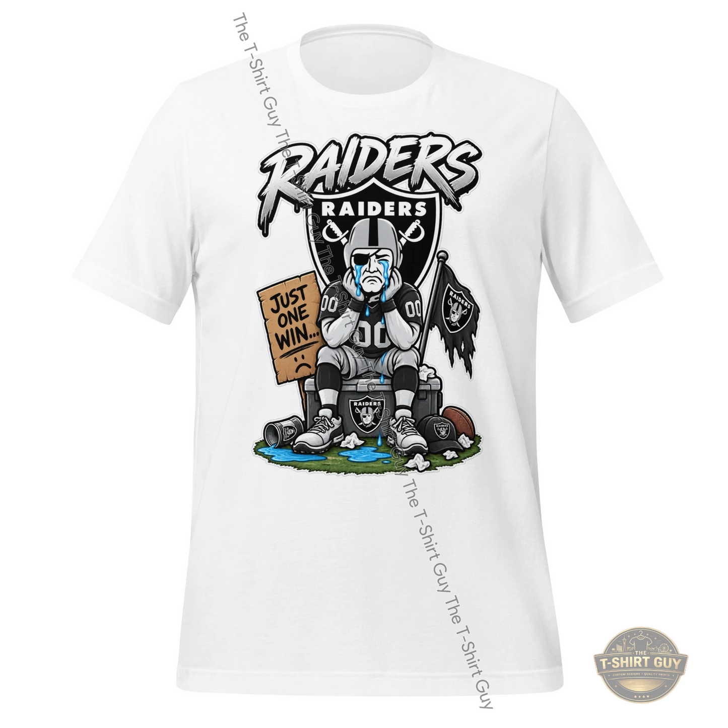 Watermarked - Raiders Just One Win Unisex t-shirt