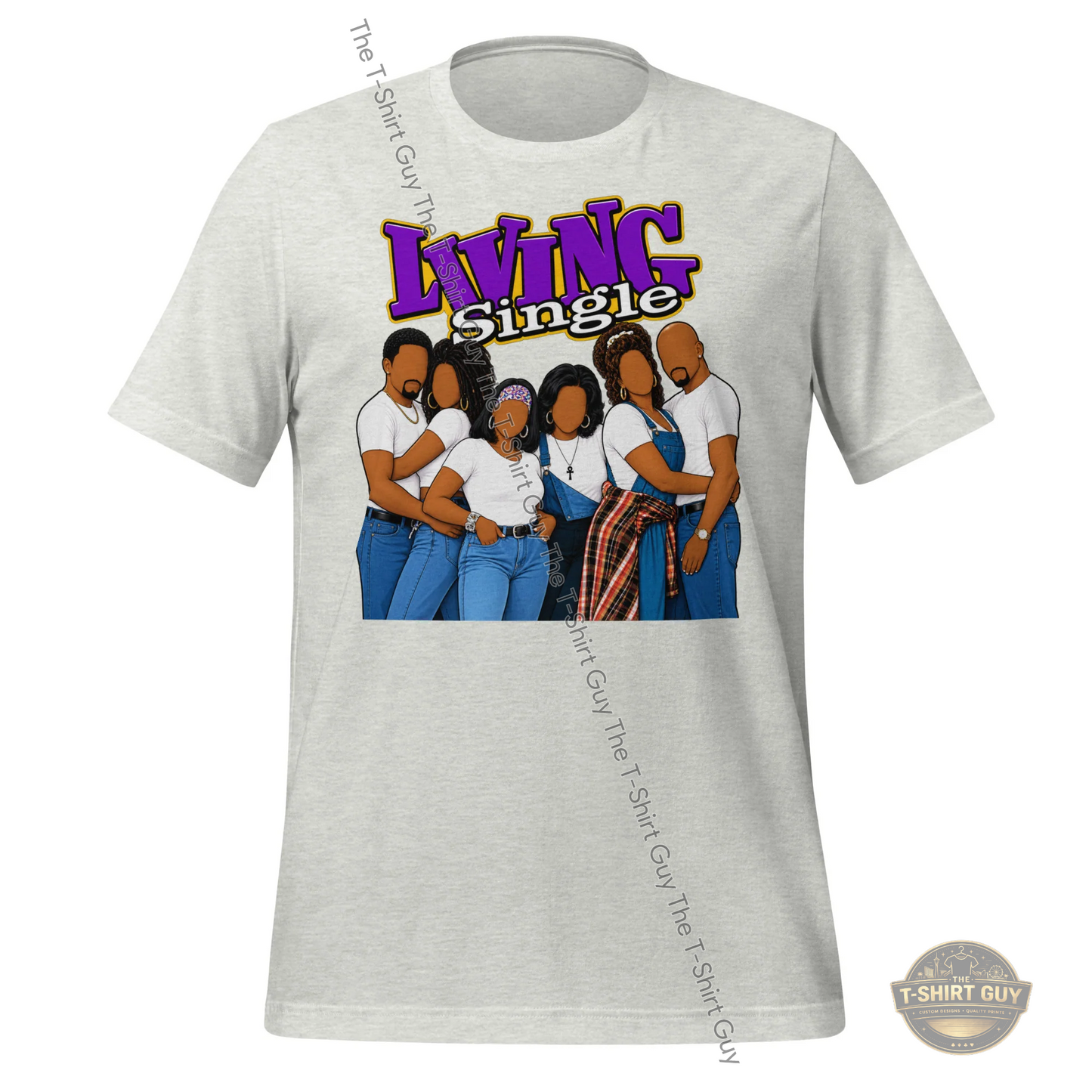 Watermarked - Living Single Unisex t-shirt