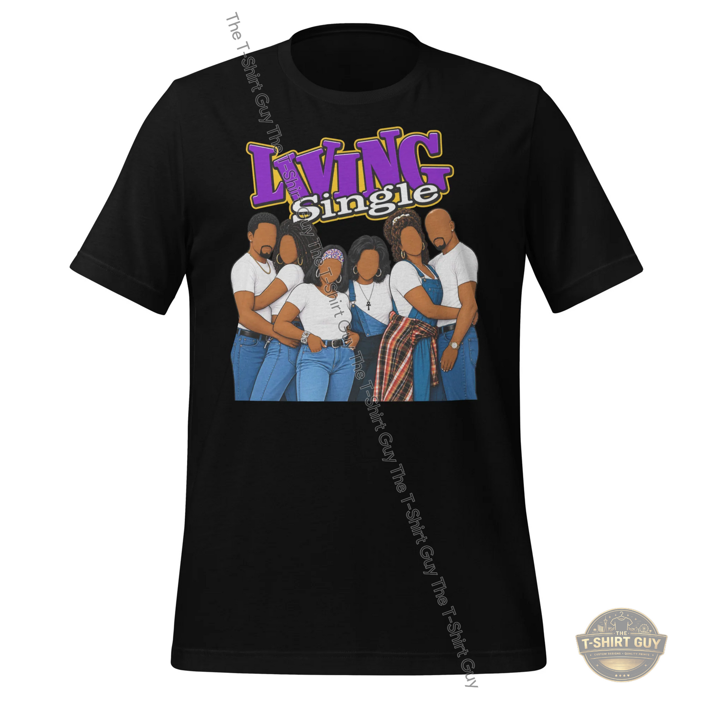 Watermarked - Living Single Unisex t-shirt