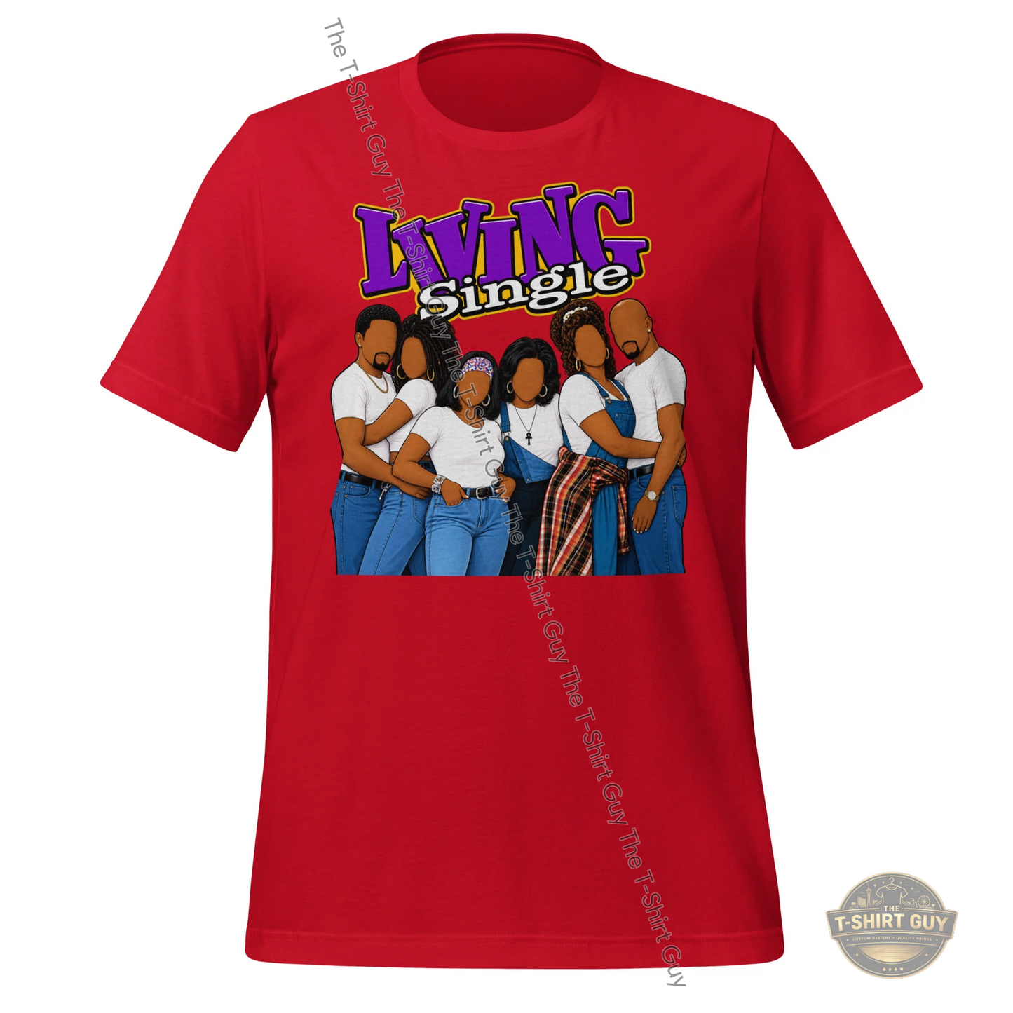 Watermarked - Living Single Unisex t-shirt