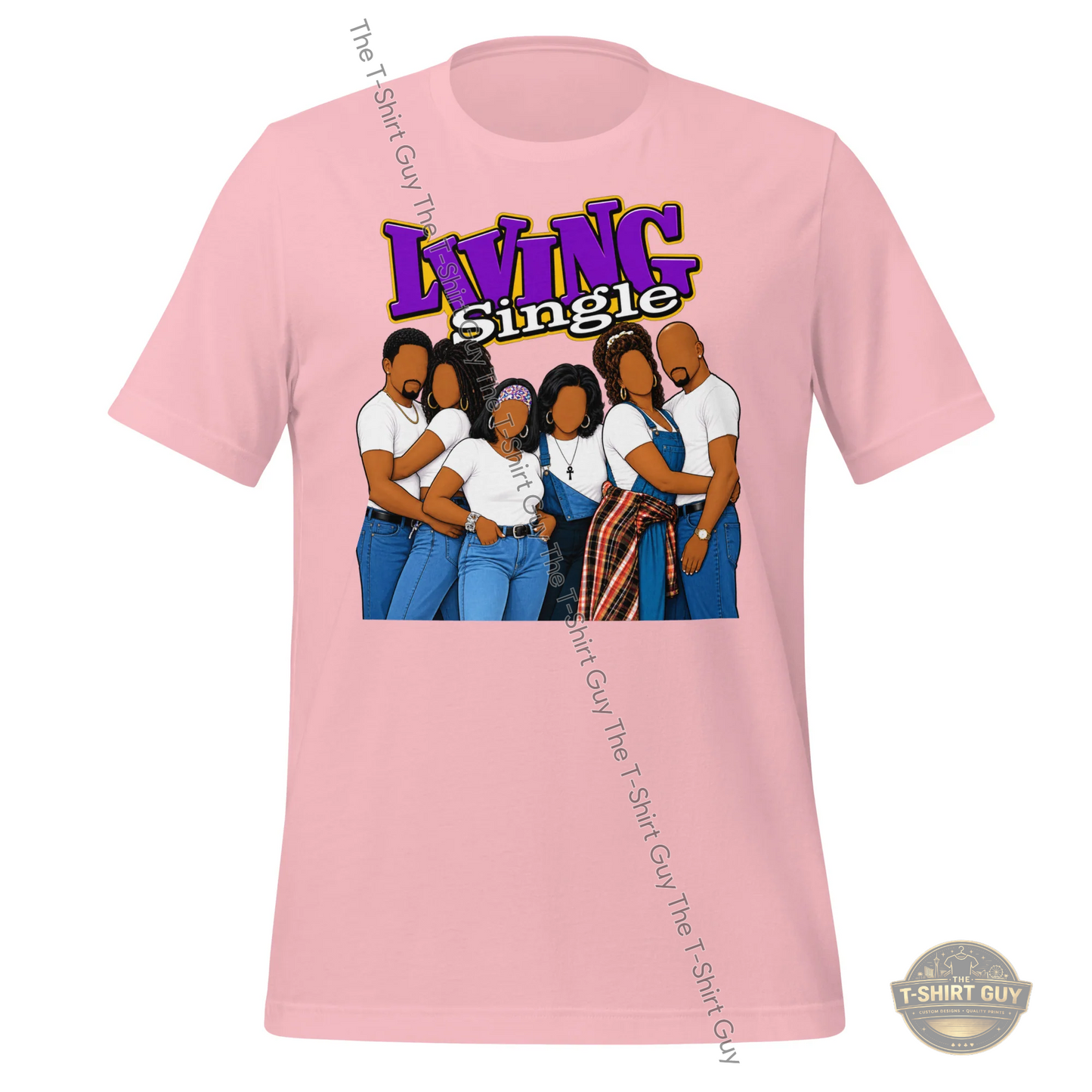 Watermarked - Living Single Unisex t-shirt