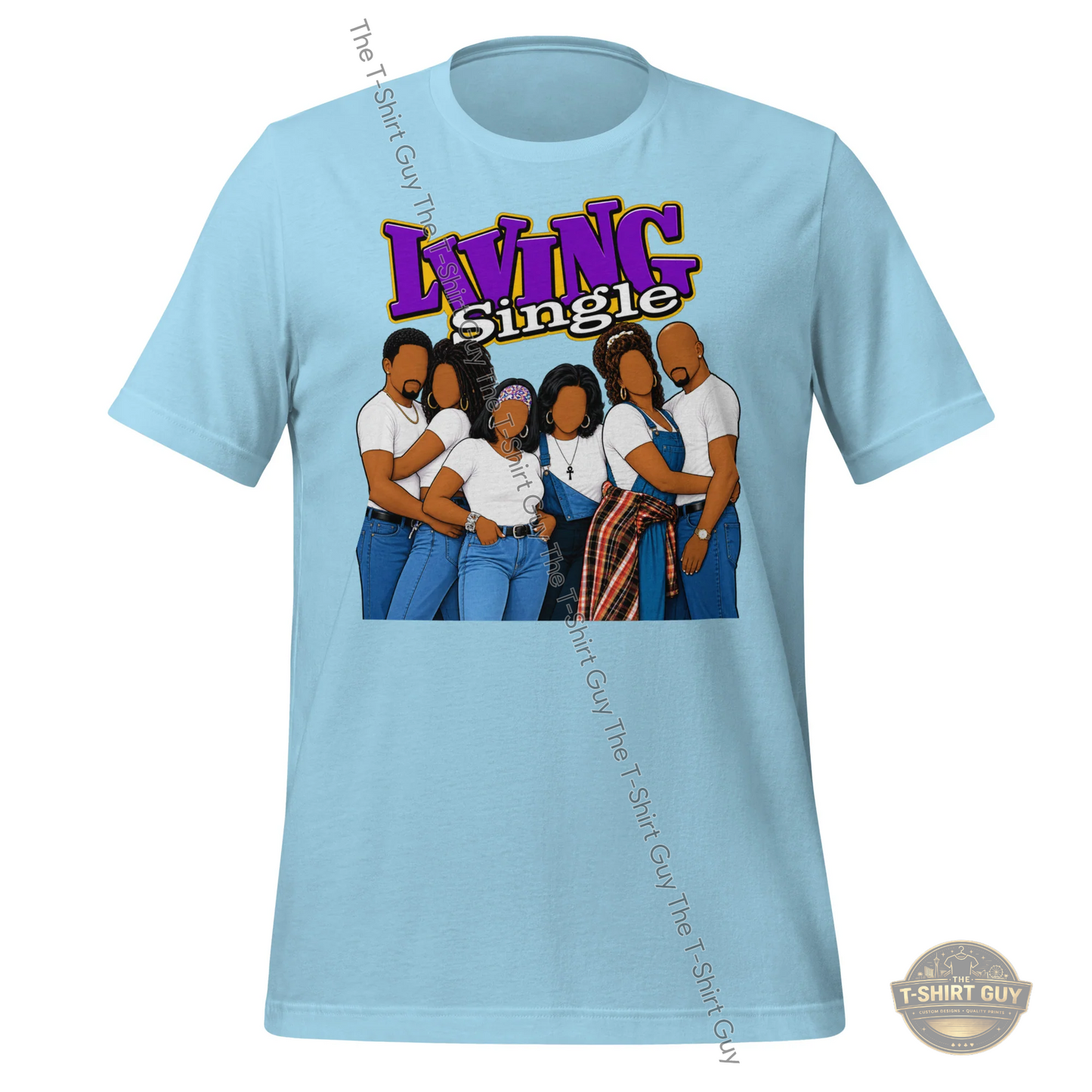 Watermarked - Living Single Unisex t-shirt