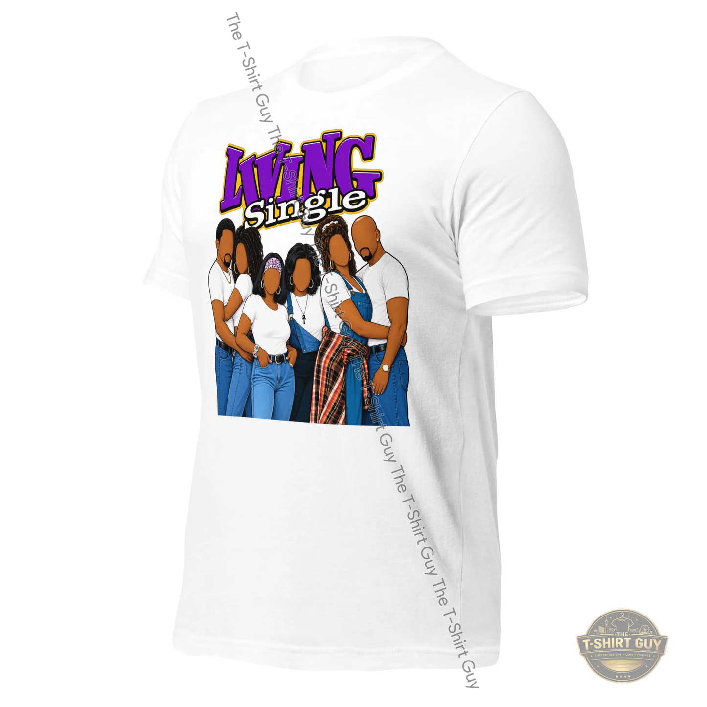 Watermarked - Living Single Unisex t-shirt