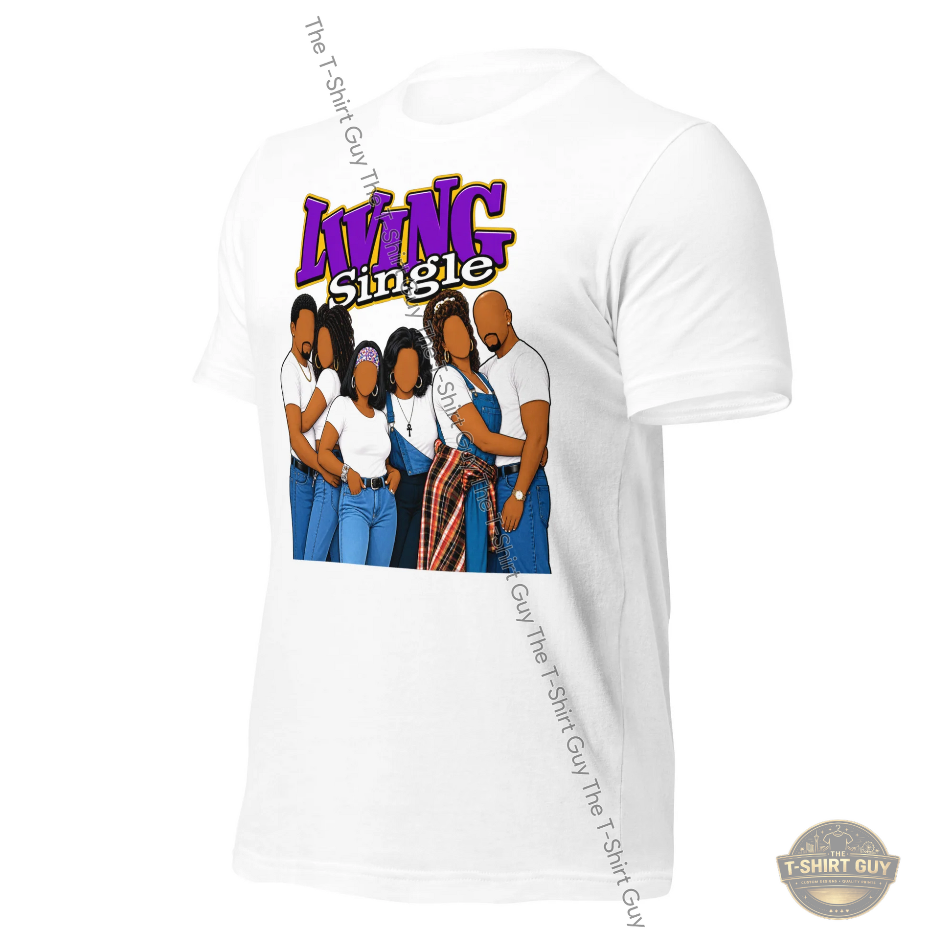 Watermarked - Living Single Unisex t-shirt