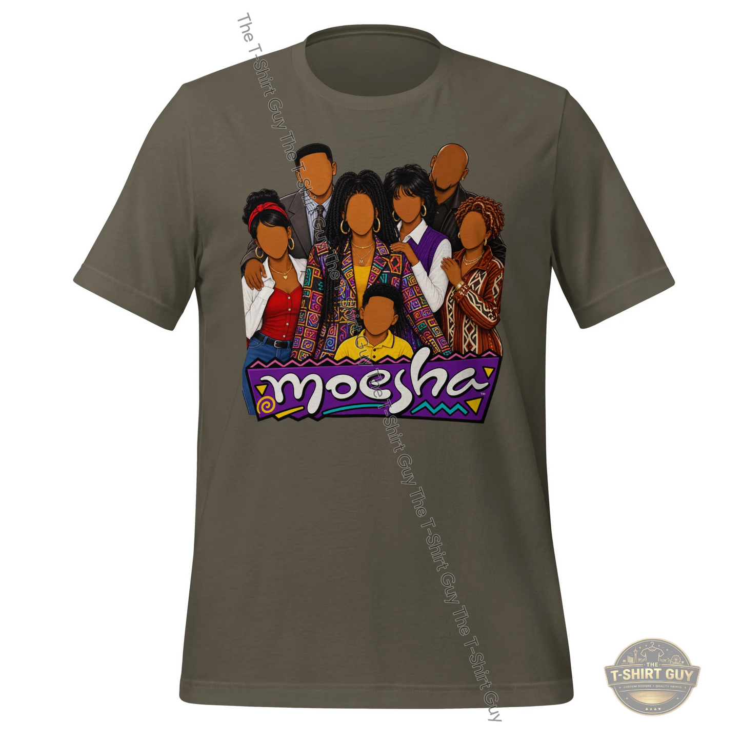 Watermarked - Moesha Unisex t-shirt