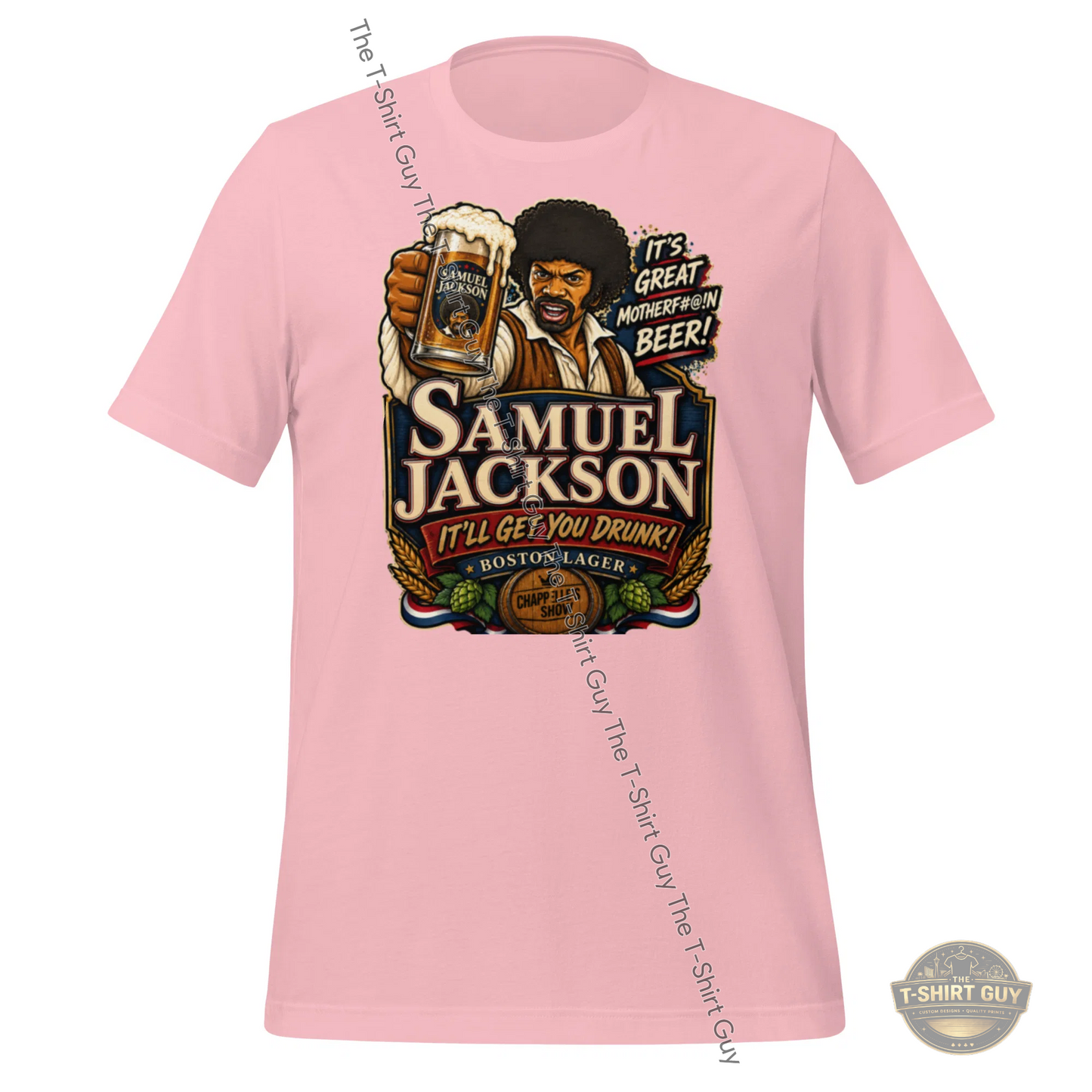 Watermarked - Samuel Jackson Lager Unisex t-shirt