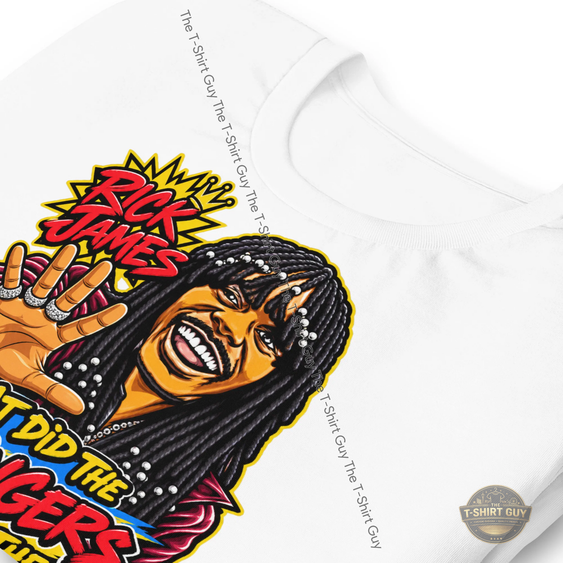 Watermarked - What Did The 5 Fingers Say To The Face Unisex t-shirt