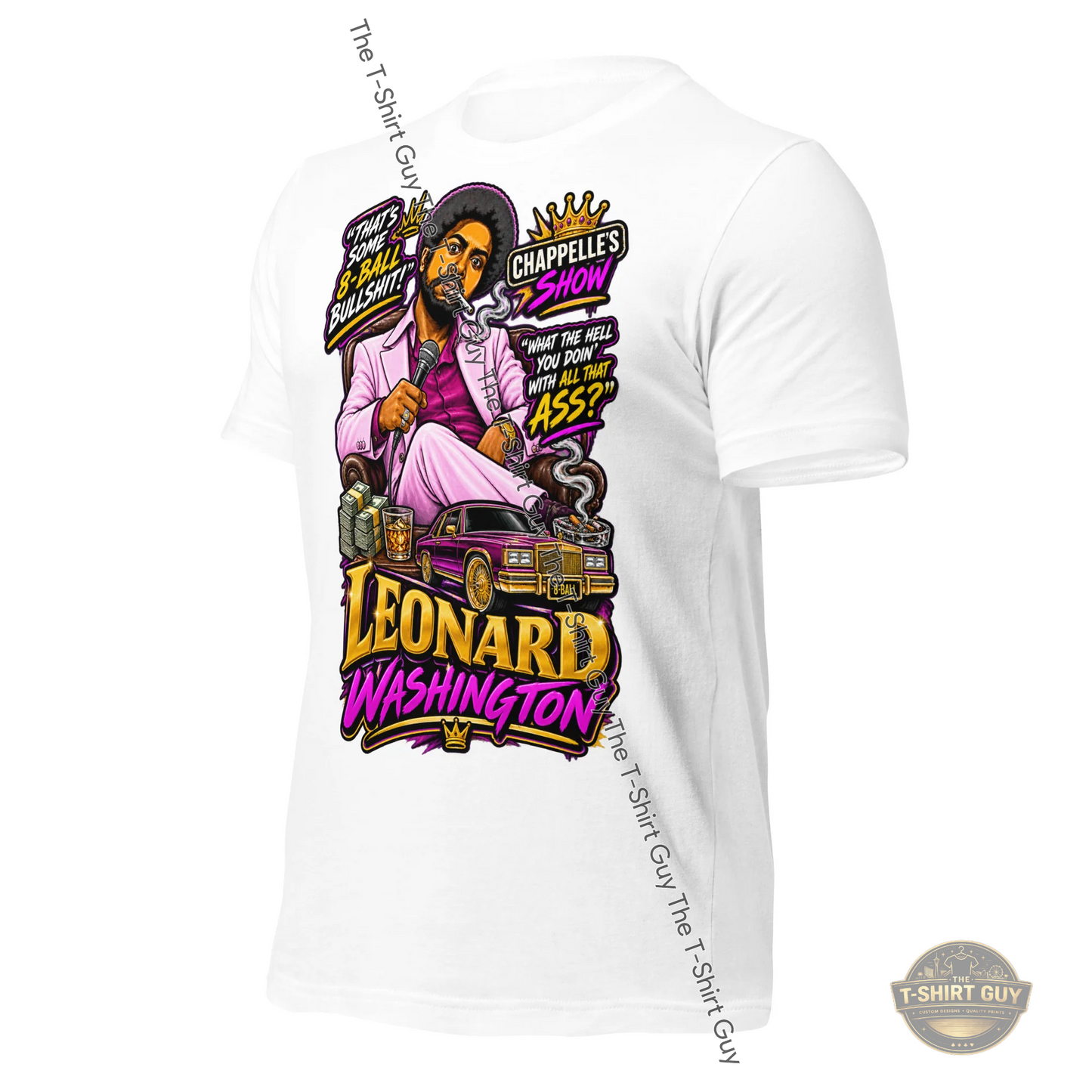 Watermarked - Leonard Washington Unisex t-shirt