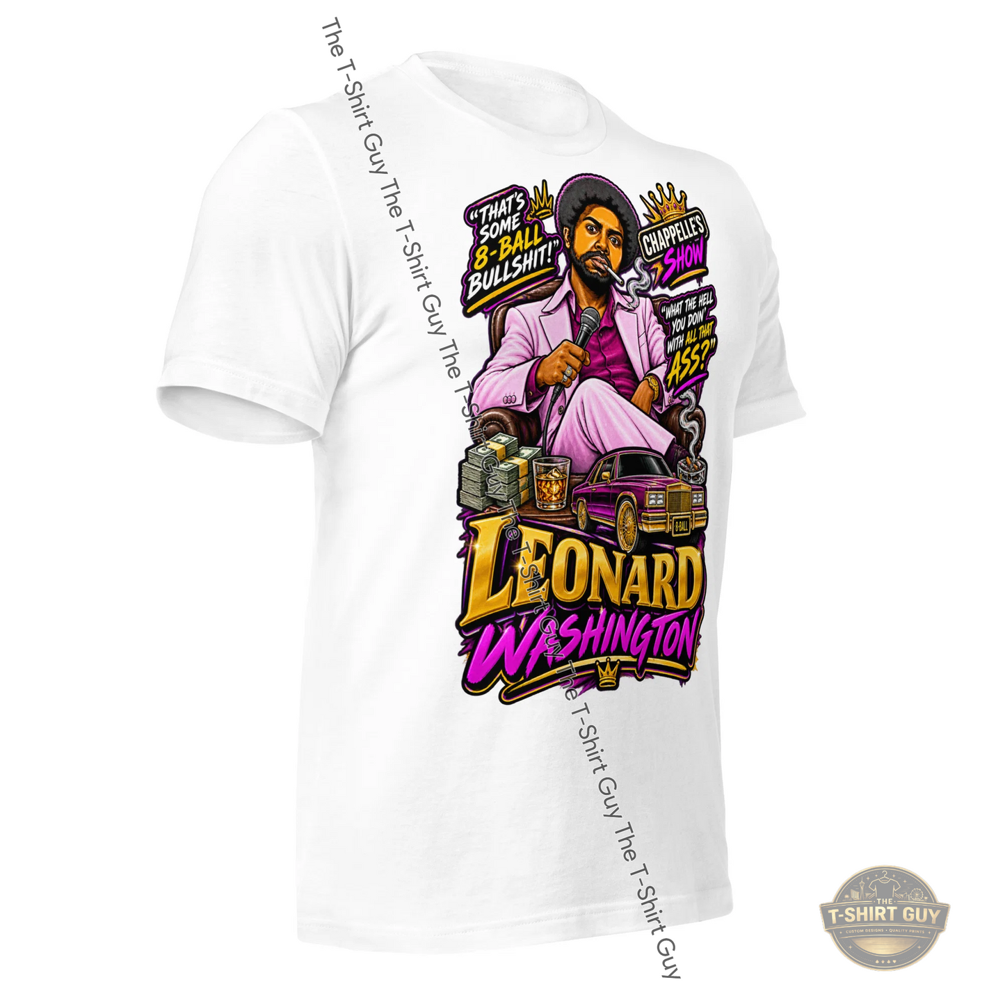 Watermarked - Leonard Washington Unisex t-shirt