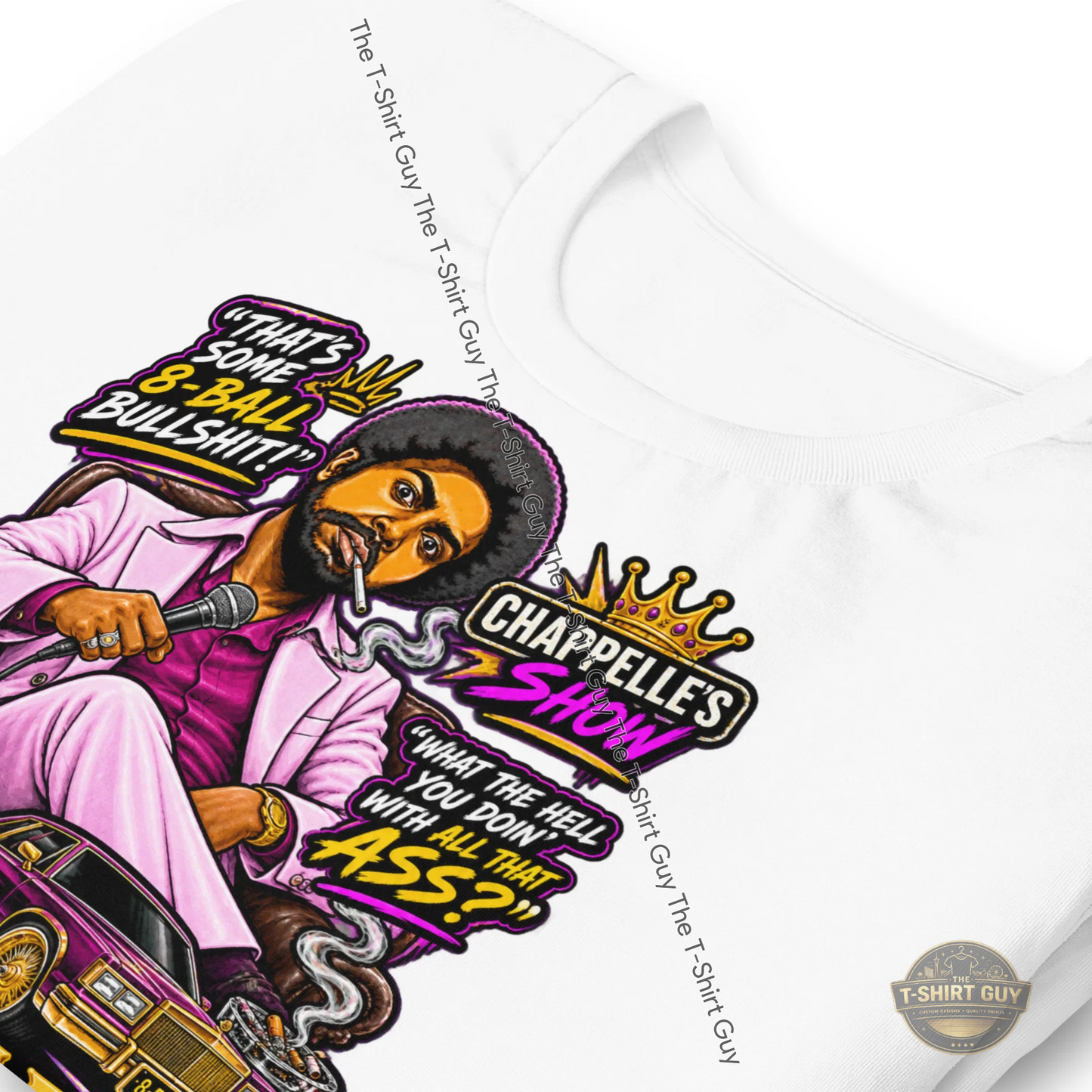 Watermarked - Leonard Washington Unisex t-shirt