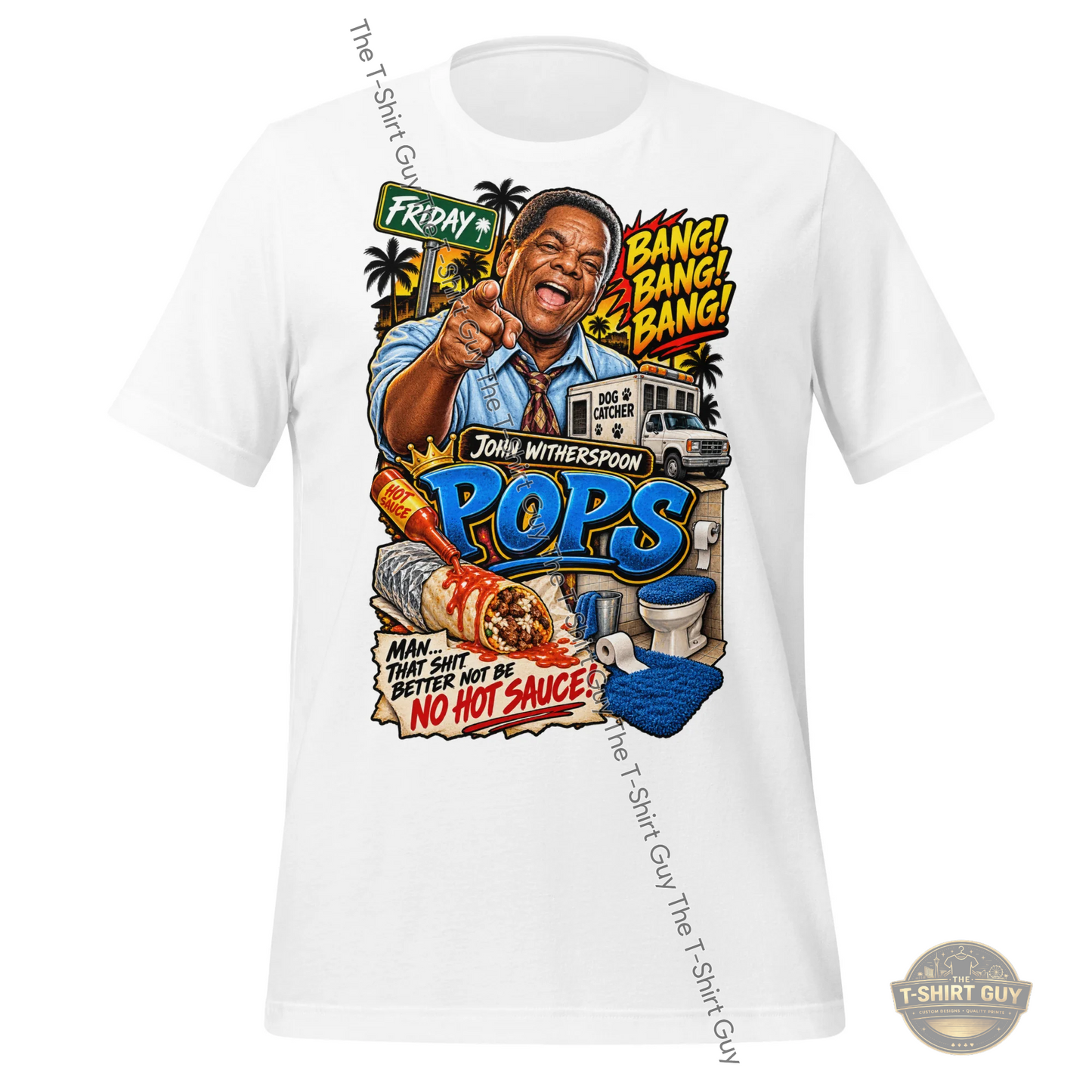 Watermarked - Pops Unisex t-shirt